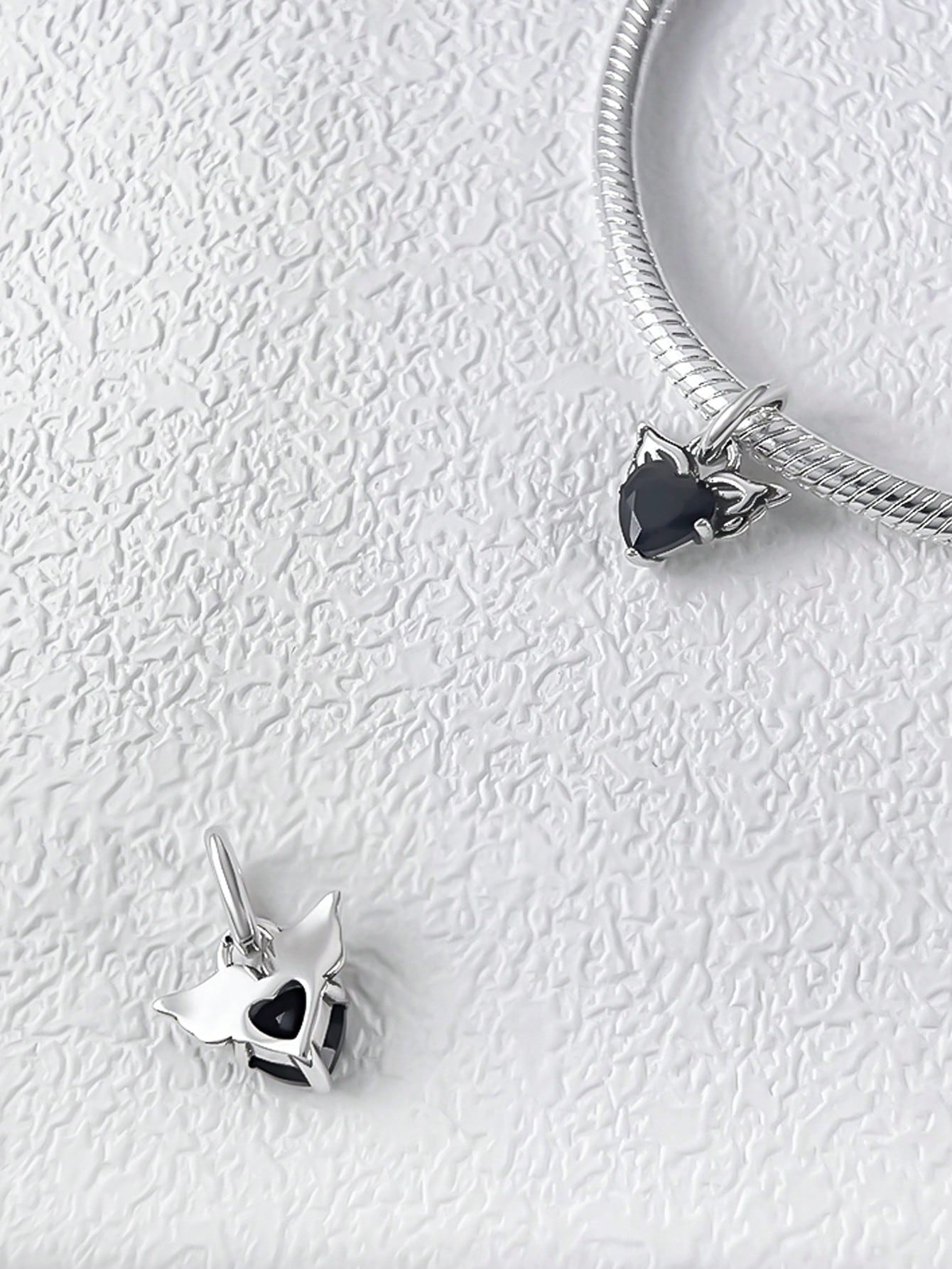 

Charm Silver Colors Valentine s Day Pearl Bead for Bracelet DIY Beads Charms Jewellery Making Gift for Women STYFNE