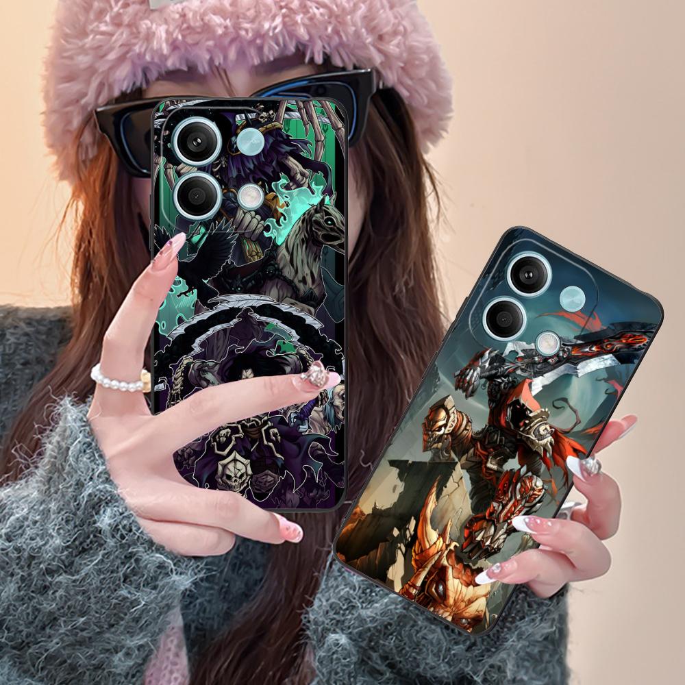 Game Darksiders Mobile Phone Case for Xiaomi Redmi 15 14 13 12 A5 3 2 1 C Plus 4G 5G Colorful Printing Cover Cover Pretty Luxury