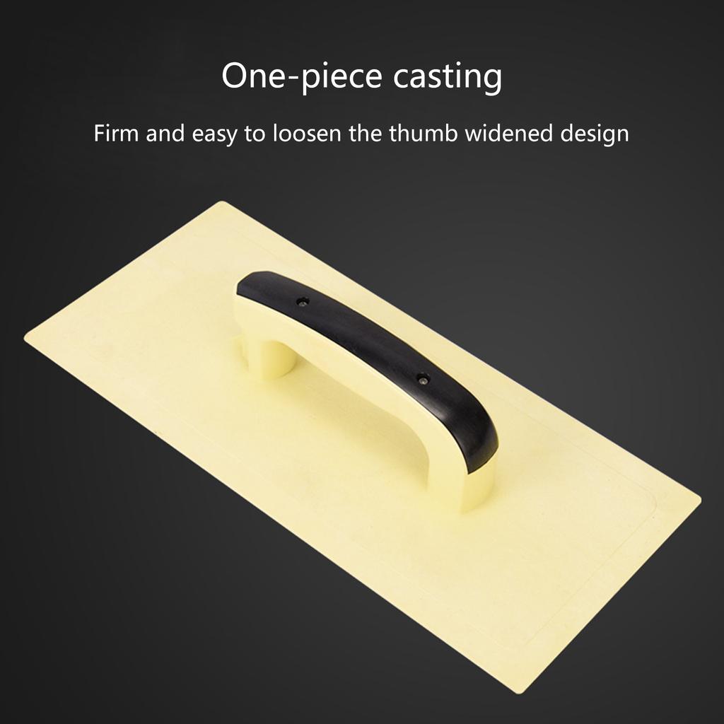 Large Plastic Trowel Tempered Flat Board for Cement Masonry Tool Washboard Design Comfortable Long Term Use In Building