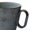 Wired Beans Eternal Arita Ware 270ml Tenmoku Mug, Double-Walled (39Arita), (Black Charcoal, 1)