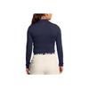 Under Armour Meridian UA Moisture Wicking Quick Dry Long Sleeve T-Shirt Women Tops Midnight-Navy 1380773-410