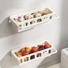 Waterproof Kitchen Storage Racks Self-draining Shower Storage Holder Bathroom Shelves  Drain Rack