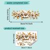 Creative Golden Flower Stickers Toilet Stickers Bathroom Door Wall Wallpaper Self Adhesive Decorative Washroom Vinyl Decals