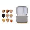 8pcs QUALITY HANDCRAFTED GUITAR PICKS ORGANIZED WATERPROOF PORTABLE PLECTRUM STORAGE BOX GUITARISTS