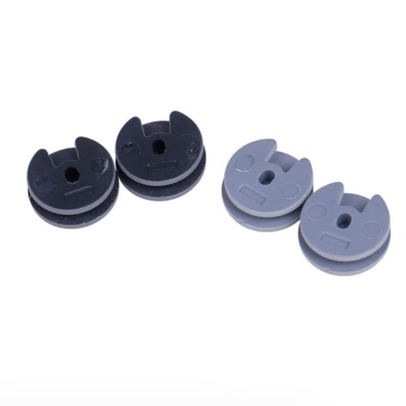 2 Pezzi Ricambio Grigio Joystick Levetta Analogica Cerchio Pad Tappo Per 2Ds 3Ds 3Ds Xl