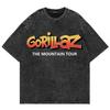 Gorillaz The Mountain Baumwoll-T-Shirts Gorillaz Unisex The Mountain Tour Unisex T-Shirt