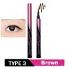 Black Liquid Eyeliner Waterproof Long Lasting Eye Liner Pencil Quick Drying Not Bloom Natural Eyeliner Liquid Pen Cosmetic Tools