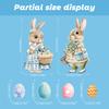 Easter Bunny Static Cling Window Sticker 2026 New Arrival Cute Glass Decoration for Home Easter Decor