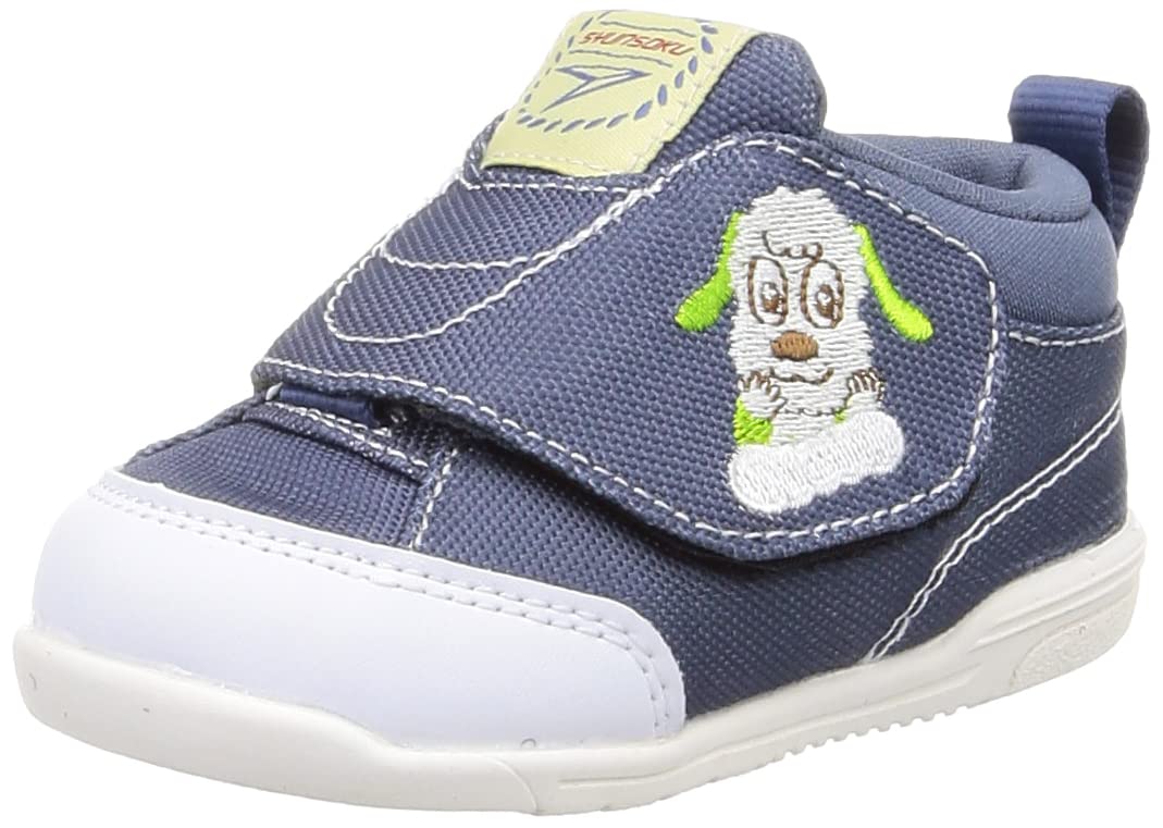 

Детская обувь Кроссовки Inai Inai Foot SJB см [Shunsoku] Баа! Широкий, Легкий, Развитие, 12-15см, Мальчики, Девочки, 0670, Темно-синий, 15.0