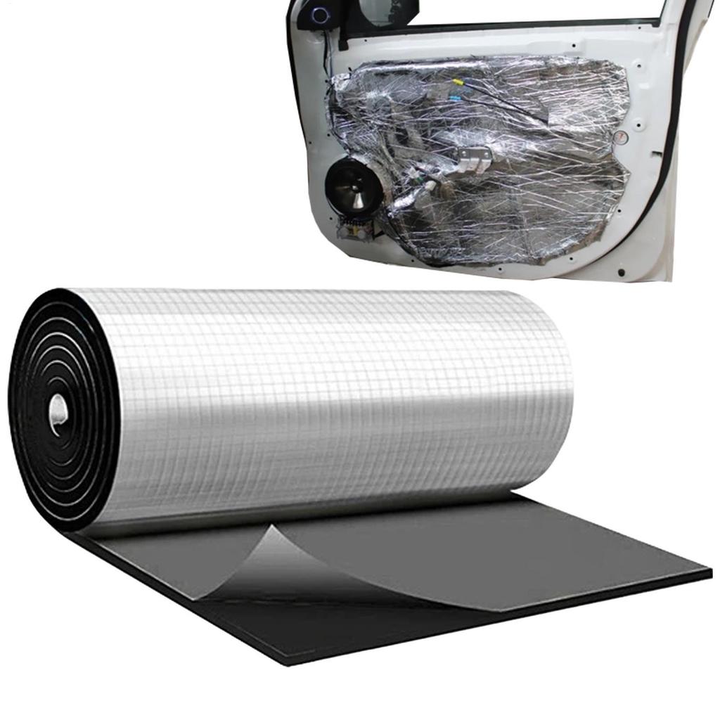 Fireproof Heat and Sound Insulation Mat Acoustic Thermal Mat Soundproof Wall Panels Noise Insulation for Car Deadening 4 Sizes