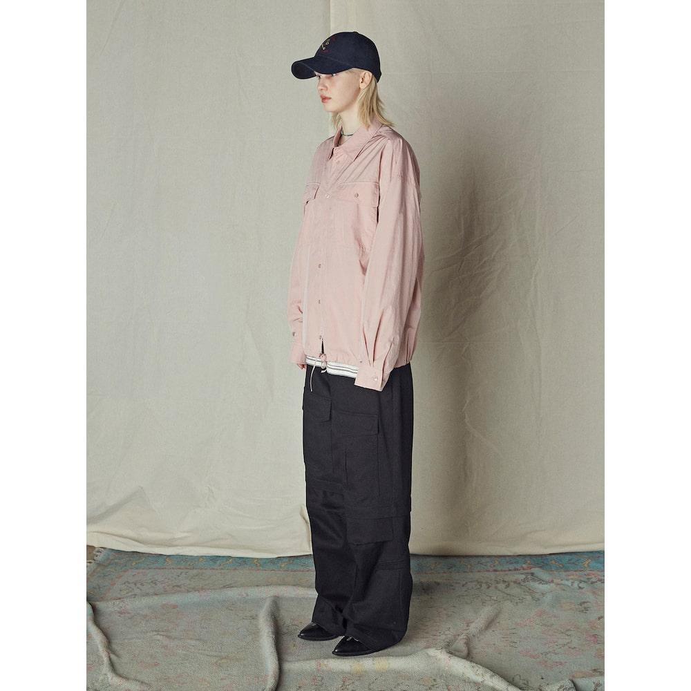 Saendeusaundeu Twoway Utility Cargo Pants Black