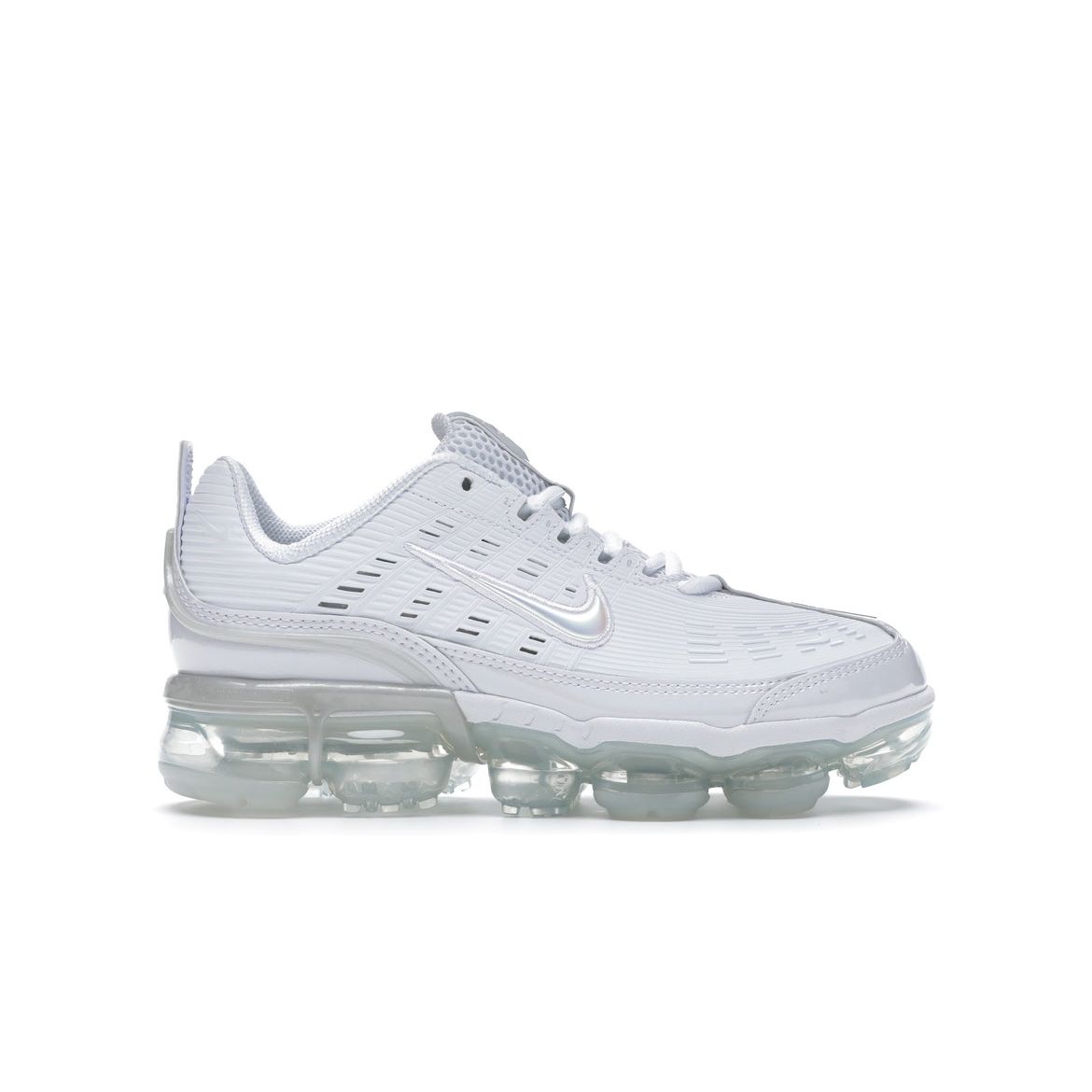 

Женские кроссовки Nike Air VaporMax 360 Triple White черные CK9670-100
