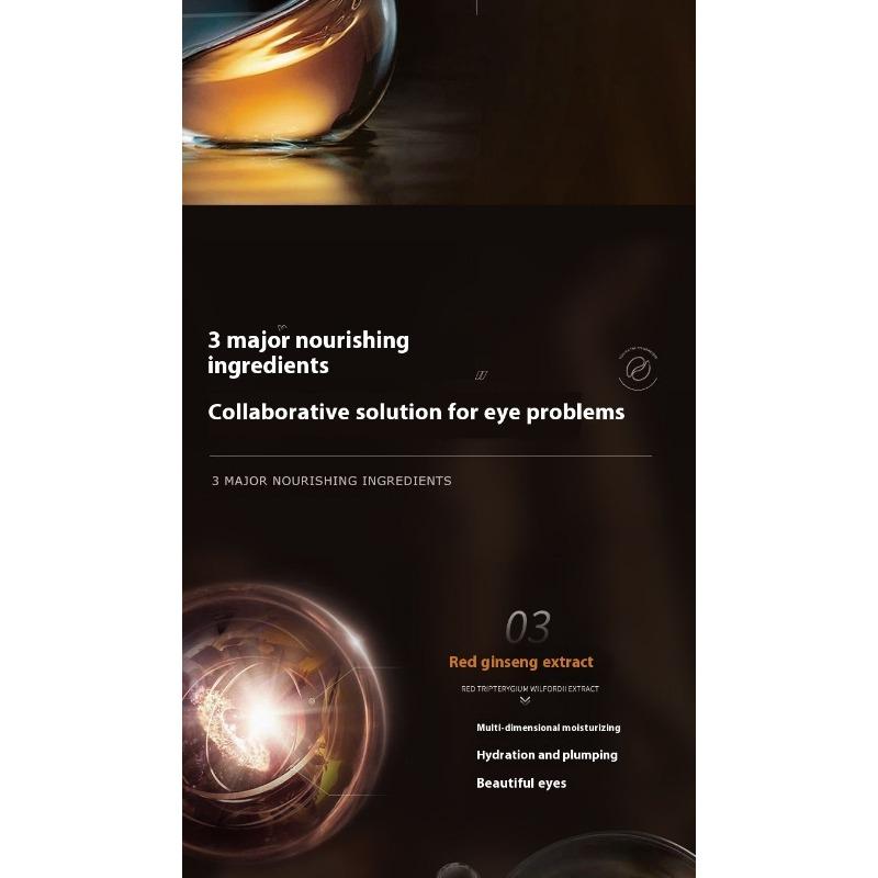 Snake Venom Peptide Anti-wrinkle Eye Mask Hydrating Moisturizing Desalination Firming Relief Around the Eyes