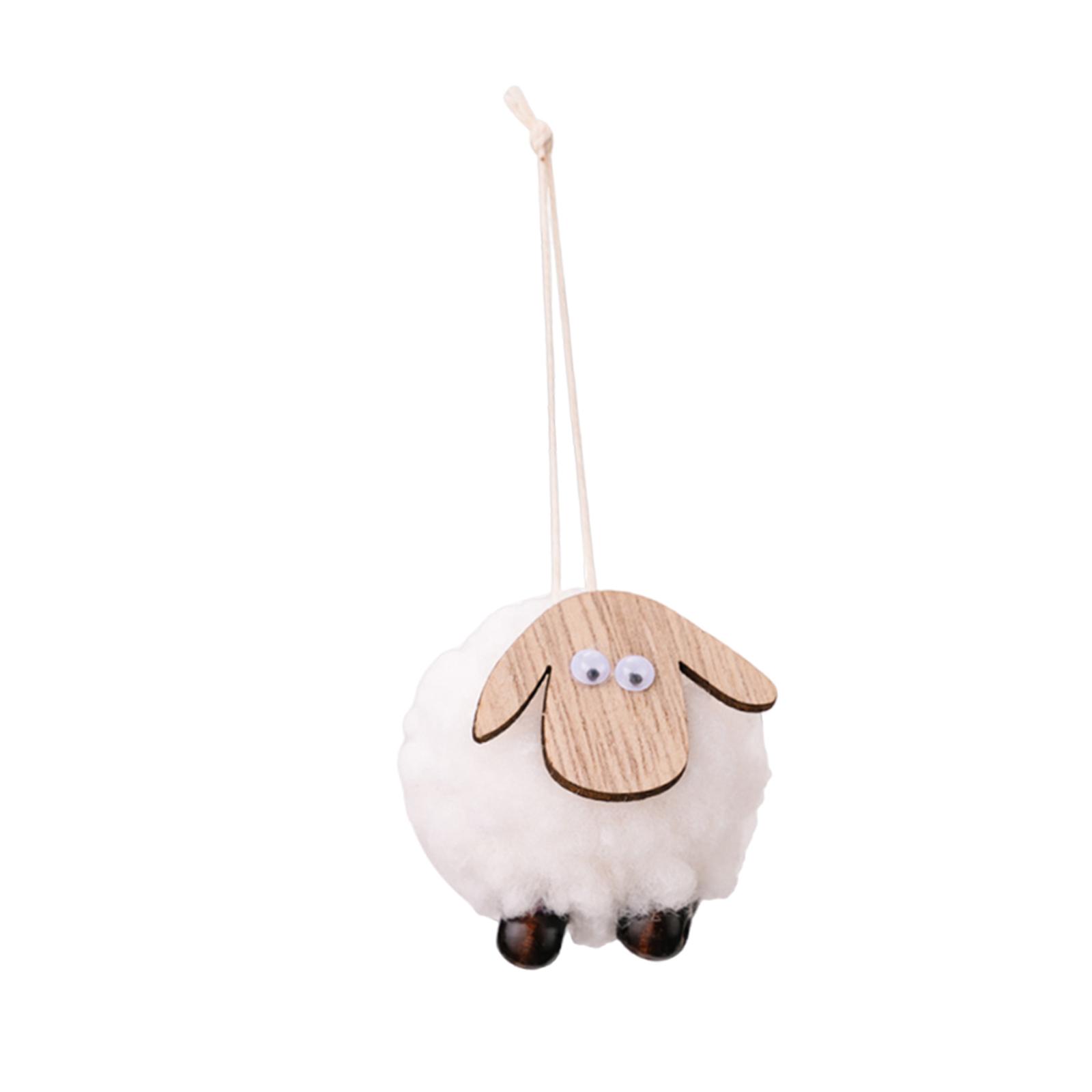 

Christmas lamb ornament, decoration for, charming creative farm collectible