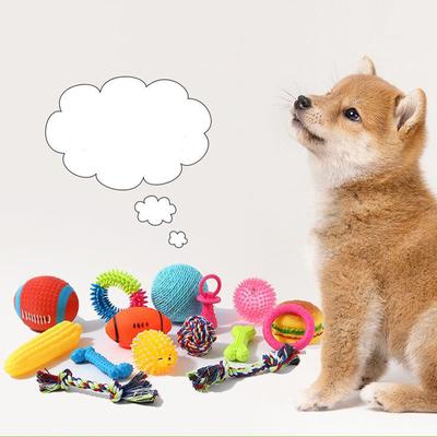 Pet ToystprBends Dog Toy Small and Medium Dogs Molar Teeth Cleaning Training Pet Supplies Squeaky Toys