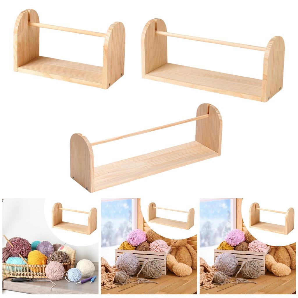 Crochet Yarn Holder Crocheting Accessories Organizer Rack Yarn Storage