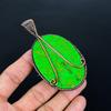 Green Copper Turquoise Pendant, 999 Copper Wire Wrap Tree Of Life Gemstone Jewelry, Handmade Pendant Amazing Jewelry, Gift For Her