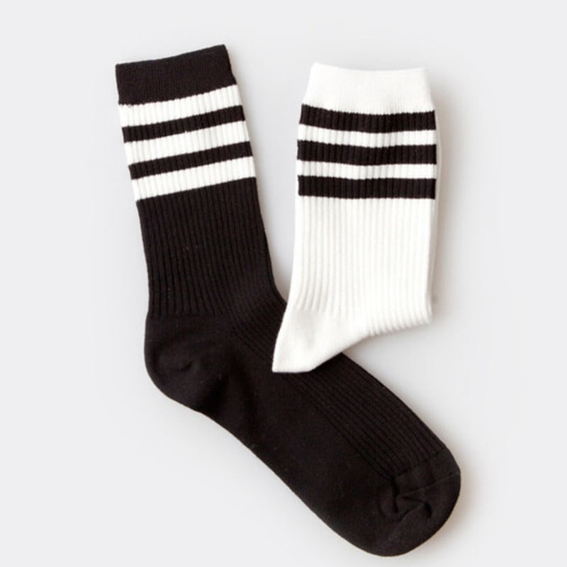 

bananasisters [2 пары] махровые носки 2 цвета Black + White