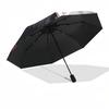 Tokyo GhoulKen Kaneki Themed Automatic Opening and Closing Umbrella, Compact Travel Umbrella, Lightweight and Portable, Suitable for Beach C