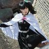 Tsuyuri Kanao Cosplay Kostuum Volwassen Kind Anime Uniform Vrouwen Kimono Haori Pruik Halloween Kleding