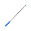 Disk Golf Retriever Disc Grabber with 3 Interchangeable Hooks Thick Stainless Steel Extendable Pole Rubber Coated Tips