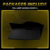Left Rear Combination Tail Trunk Light Cover*1 for Lamp Trim Toyota Camry 18-23