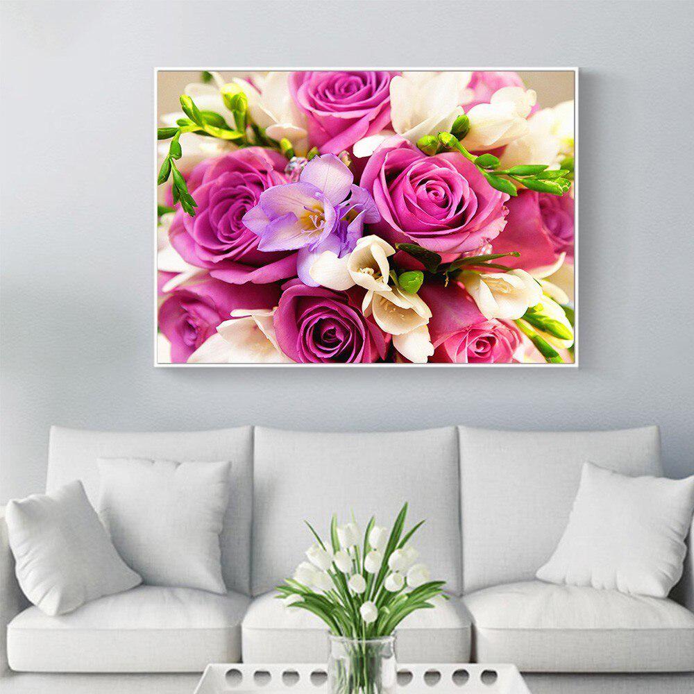 5D DIY Diamond Embroidery Sale Flower Diamond Painting Full Round Pictures