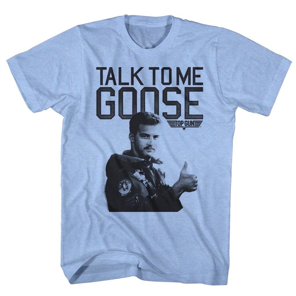 Top Gun Movie Vintage Talk To Me Goose Anthony Edwards Men T Shirt XXL