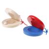Wooden Castanets Kid Children Toy Wood Percussion Flamenco Musical Instrument