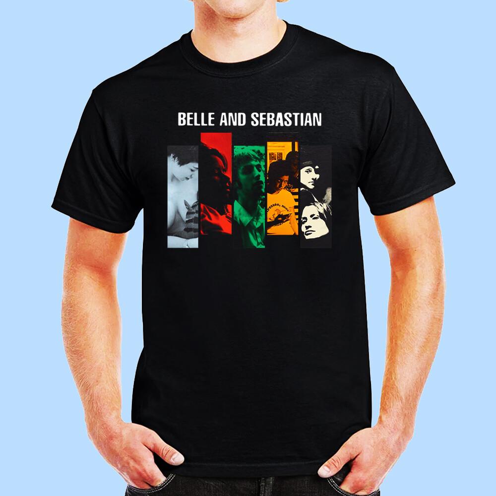 

Belle and Sebastian Дискография Классическая Мужская Черная Футболка Размер S-5XL Унисекс Футболка M