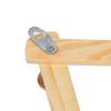 Expandable Storage Sundries Bag Fixed On Wall Fold Shelf Coat Hooks Natural Wood Clothes Hanger Hat Closet Hook