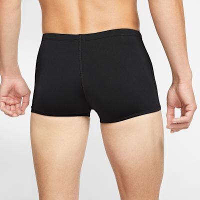 Nike SWIM POLY SOLID Swimming Shorts Men's 010 Black/Black/White