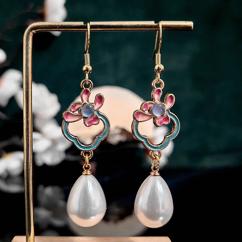 Dojimmy Chinese Style Han Chinese Clothing Jewelry Earrings