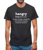Hangry Definition Mens T-Shirt