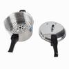 Pressure Cooker 5L Aluminum Alloy Explosion Proof Fast Cooking Canning Cooker Pot with Steam Rack for Gas Electric