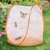 Butterfly Enclosure Small Butterfly Enclosure Net Habitat Foldable Growing Breeding House With Zipper Small Catching Animal