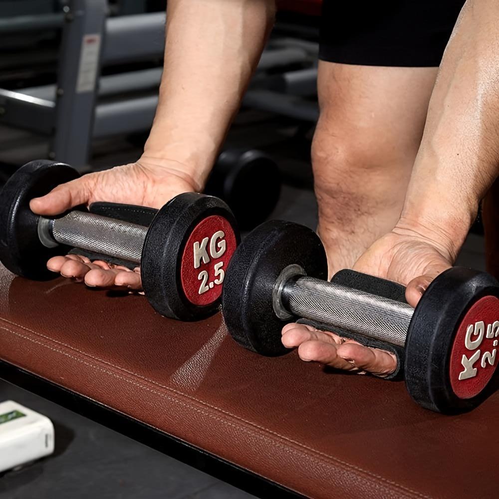 1 Pair Grip Pads for Weight Lifting and Training, Palm Protection for Fitness Sports, Gymnastics Grips for Pull-Ups and Weightlifting Workouts