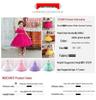 2024 Girls' European & American Puffy Tulle Birthday Princess Dress