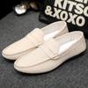 High Quality Spring Autumn Men Loafers Soft Shoes Men Casual Shoes Warm Slip on Flats Driving Shoes Large Size chaussure hommes