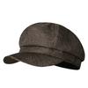 Big Head Plus Size Japanese Vintage Octagonal Beret Hat for Men Lightweight Wool Blend Newsboy Painter Caps, Multi-Style Casual