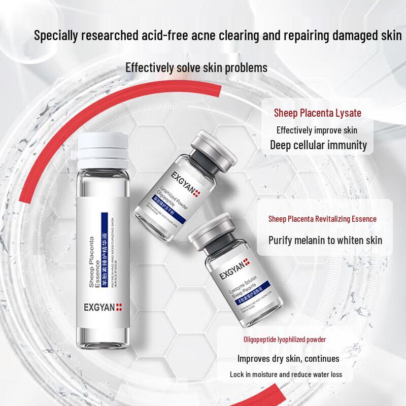 SEEDONVEUR Oligopeptide Sheep Placenta Lyophilized Powder Set