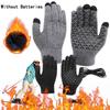 Elektrische USB-Heizhandschuhe Winterhandschuhe Thermisch Touchscreen Thermisch Winddicht Warm Gestrickte Handschuhe Motorrad Fahrradhandschuhe