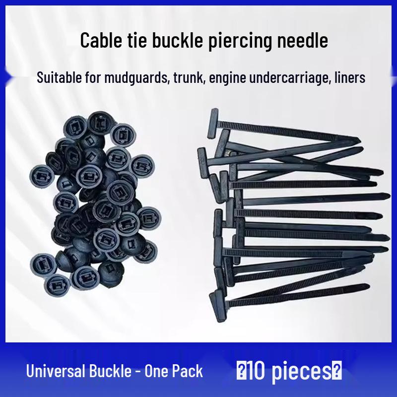 Versatile Cable Tie Buckle for Trunk, Panel, and Engine Fixing