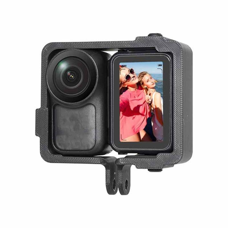 Protective Case For Action Cameras Lightweight Frame Boarder With Accessory Mounts For Outdoor Photography