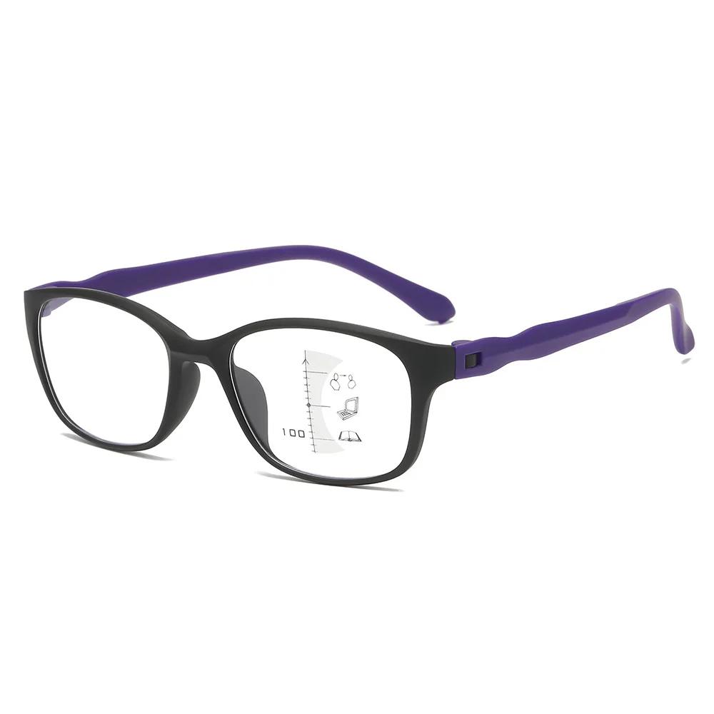 Progressive Multifokalbrillen Herren Damen Trendige Lesebrillen Unisex Retro Fernsicht Altersweitsichtigkeit Brillen +1.0 +1.5 +2.0 +2.5