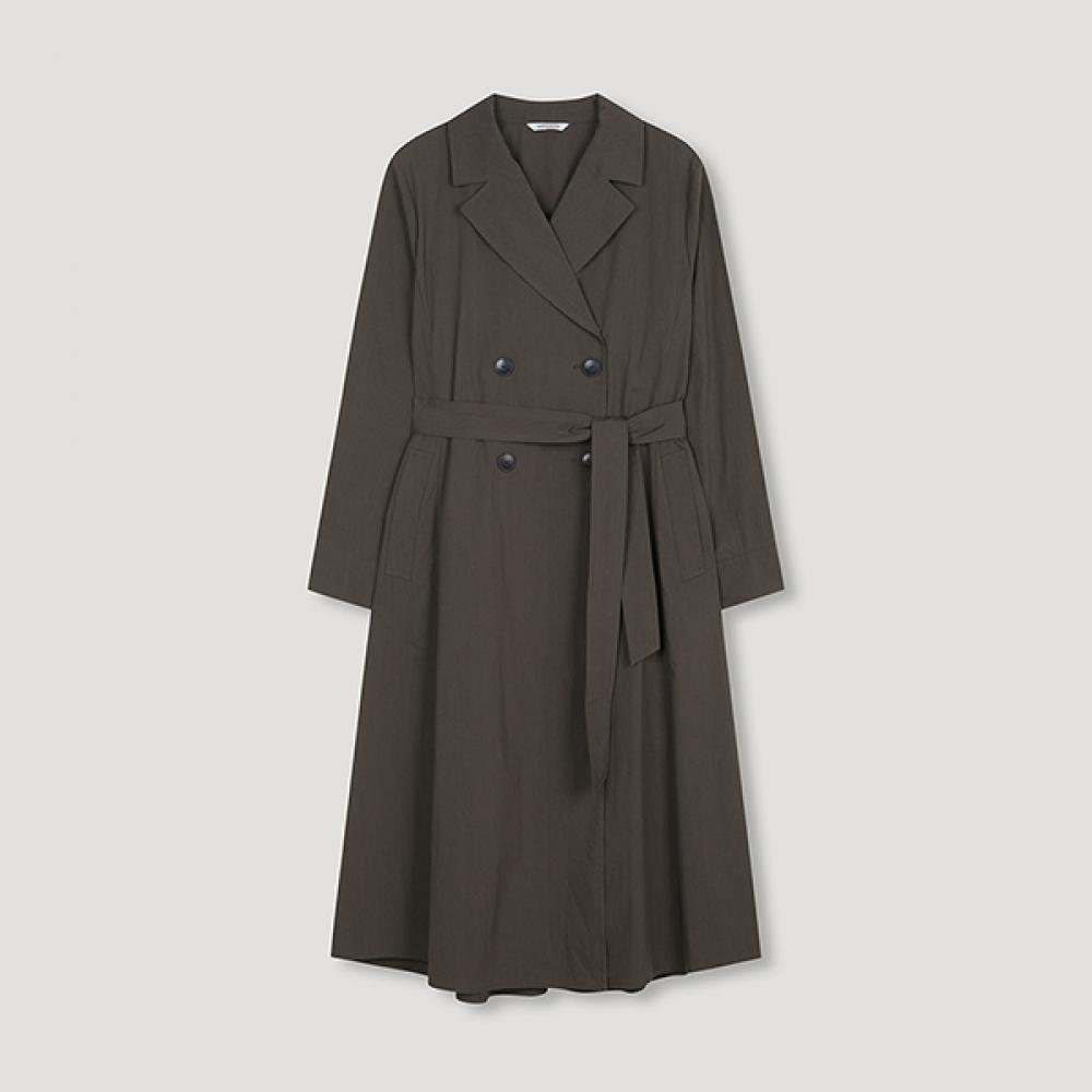 

She S miSS Belted Banding Trench dreSS Swwopn31020 Br Braun/55