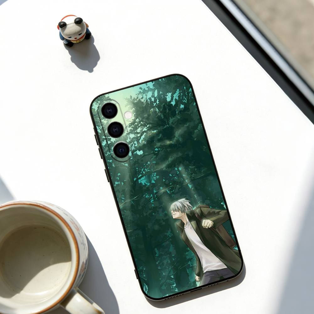 

Mushishi Phone Case For Samsung Galaxy A73,A72,A71,A70,A53,A52,A51,Others Soft Black Cover Samsung a71 5g