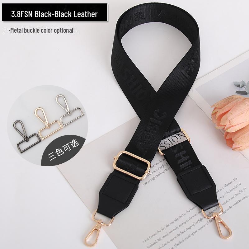 Extended Leather Women's Bag Strap - Non-Fading Jacquard Webbing for Handmade Computer Bags