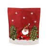 Roter Weihnachtsmann Schneemann Rentier Hut Stuhlbezug Weiche Filze Überwurf für Weihnachtsfeiertage Esszimmerdekoration