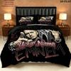 Eminem Custom Name Pattern Bedding Quilt Set Quilt Cover Pillowcase Home Gift(1 * duvet cover + 2 * pillowcase, without core)